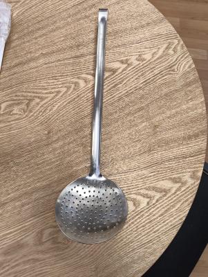 ECUMOIRE MONOBLOC INOX FORT 160MM