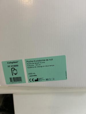 Poche de recueil à urine 2 litres