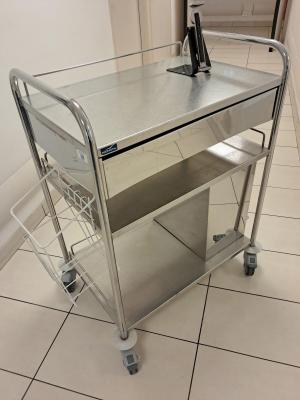 Chariot pansement avec support tablette