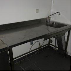 Table du chef avec bac droit